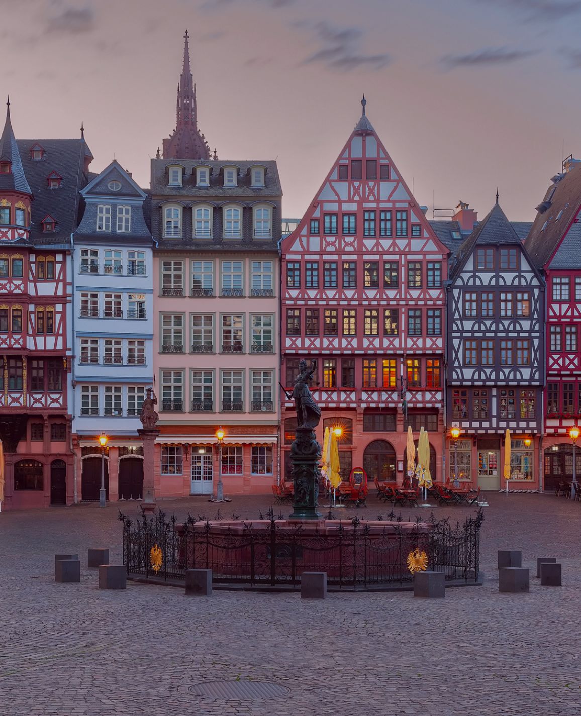 Mittelalterliches Roemer in Frankfurt am Main