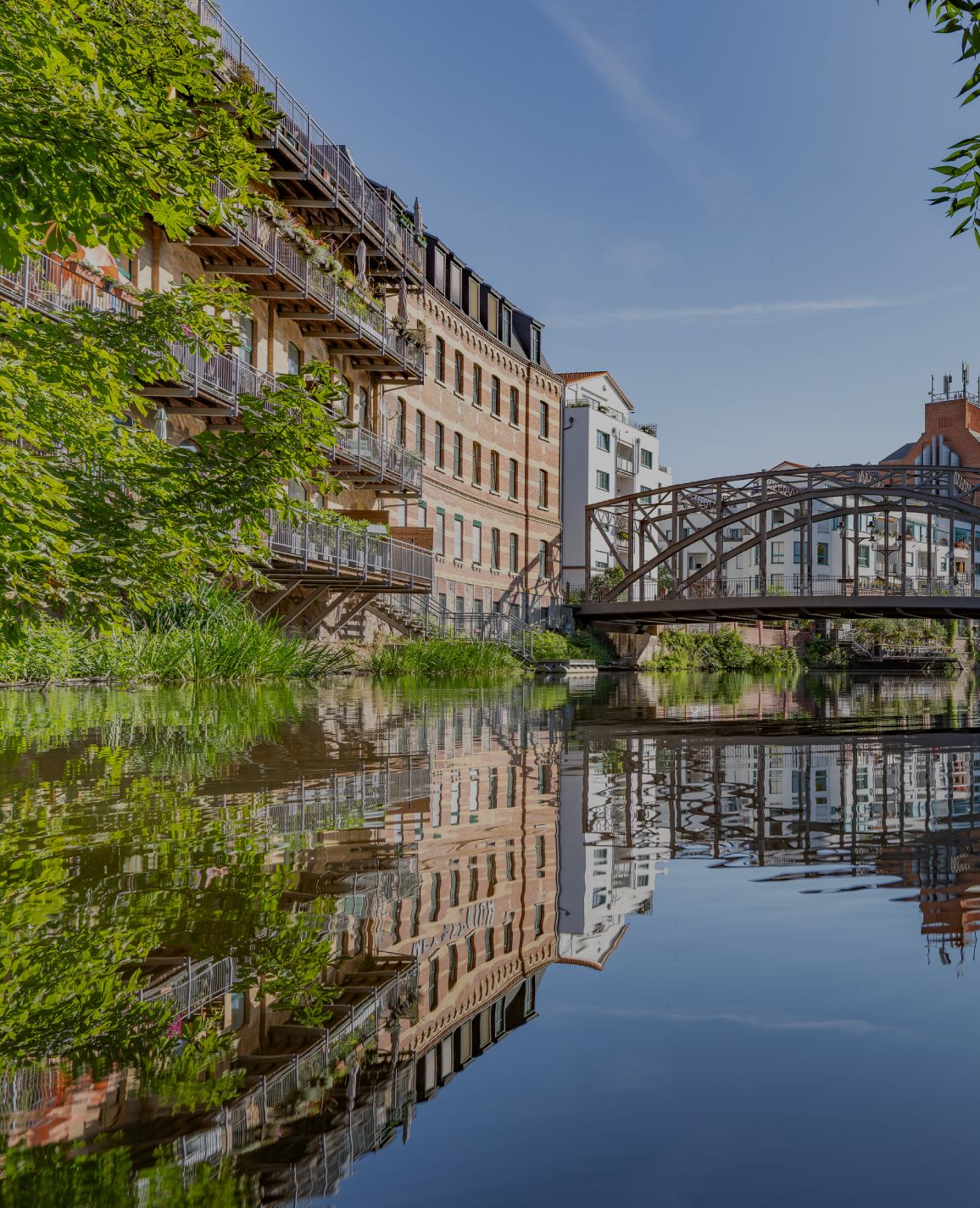 Wasserstraßen in Leipzig