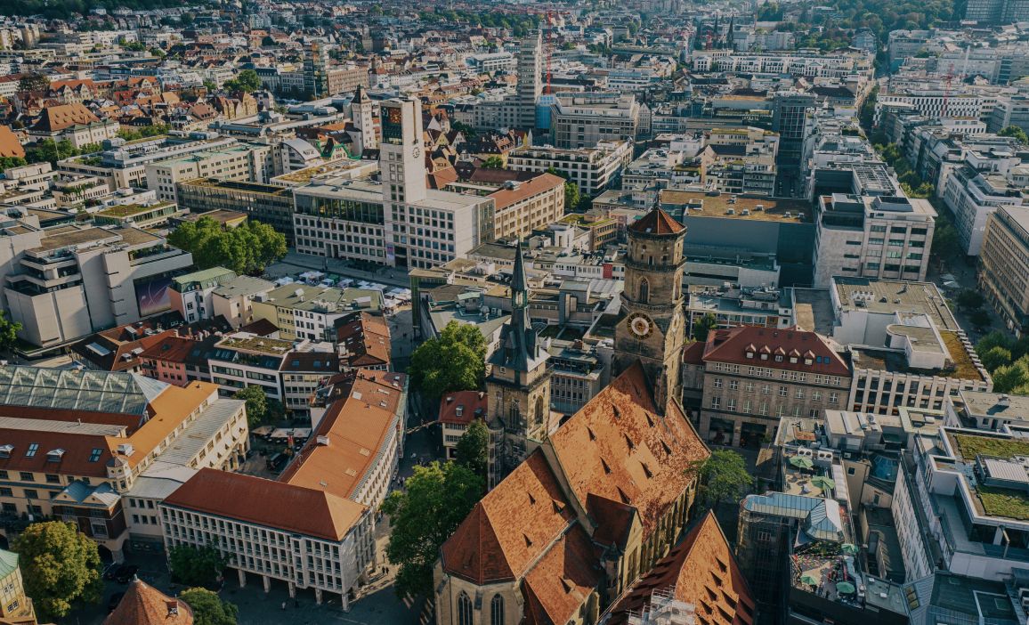 Stiftskirche church in Stuttgart